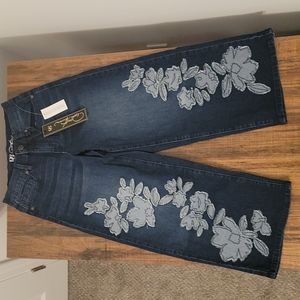 Diane Gilman Jean's. Size 2P.
